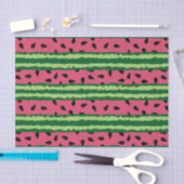 Cute Watermelon Pattern Pink & Green Tissuepapier (Craft)