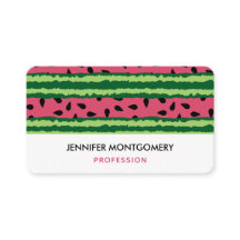 Cute Watermelon Pattern Pink & Green