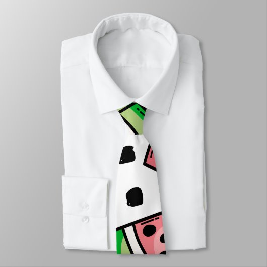 Cute Watermelon Pattern Stropdas (Gebonden)