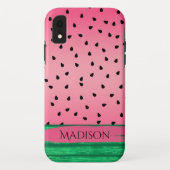 Cute Watermelon Pink, Green Case-Mate iPhone Case (Achterkant)