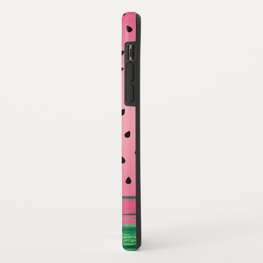 Cute Watermelon Pink, Green Case-Mate iPhone Case (Achterkant/links)
