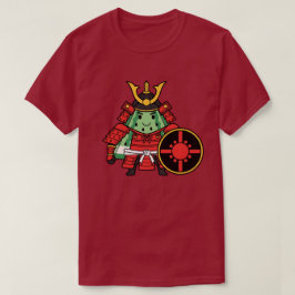 Cute Watermelon Shogun Samurai Warrior Illustratio T-shirt