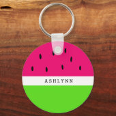 Cute Watermelon Sleutelhanger (Voorkant)