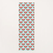 Cute Watermelon Slice Pattern Yogamat (Voorkant)