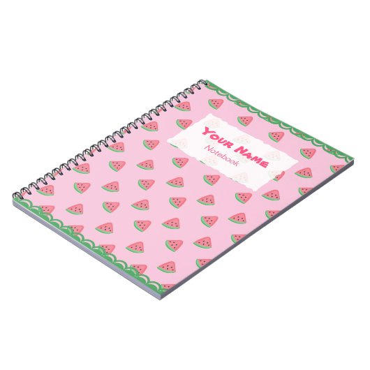 Cute Watermelon Slict Pattern-laptop Notitieboek (Linkerzijde)