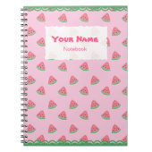 Cute Watermelon Slict Pattern-laptop Notitieboek (Voorkant)