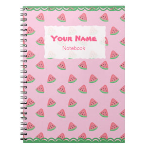 Cute Watermelon Slict Pattern-laptop Notitieboek