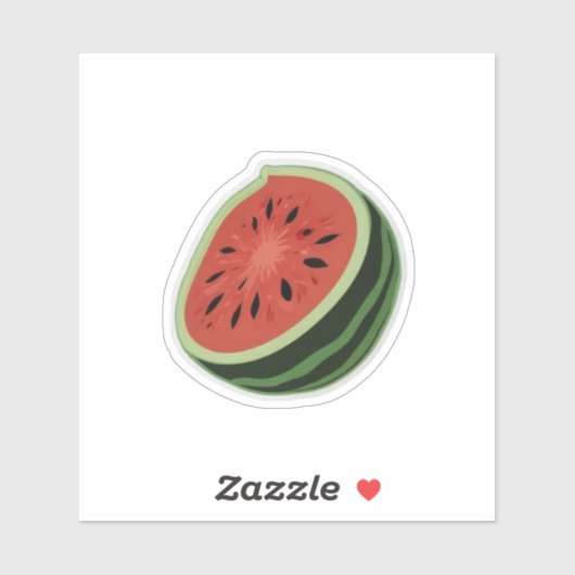 Cute Watermelon Sticker (Vel)