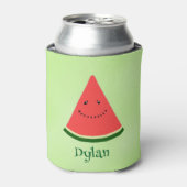 Cute Watermelon Summer Personalized Can Cooler  (Blikje Voorkant)