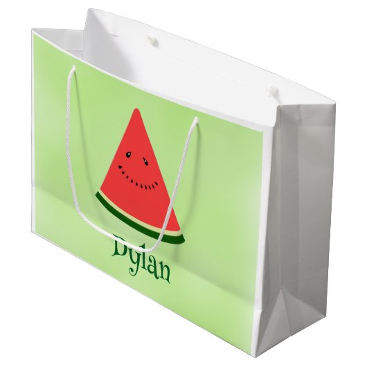 Cute Watermelon Summer Personalized Gift Bag Groot Cadeauzakje