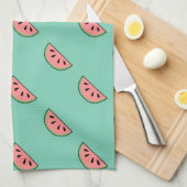 Cute Watermelons Motif Theedoek (Quarter Fold)