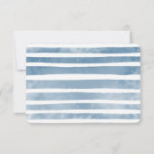 Cute Waterverf Airplane Aviation Boy Birthday Bedankkaart (Achterkant)