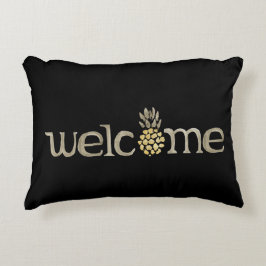 Cute Waterverf ananas Welcome Accent Pillow Kussen