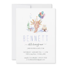 Cute Waterverf Axolotl Birthday Party