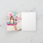 Cute Waterverf Axolotl Hartelijk dank Bedankkaart (Binnen)