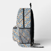 Cute waterverf aztec patroon bedrukte rugzak (Rechts)
