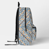 Cute waterverf aztec patroon bedrukte rugzak (Links)