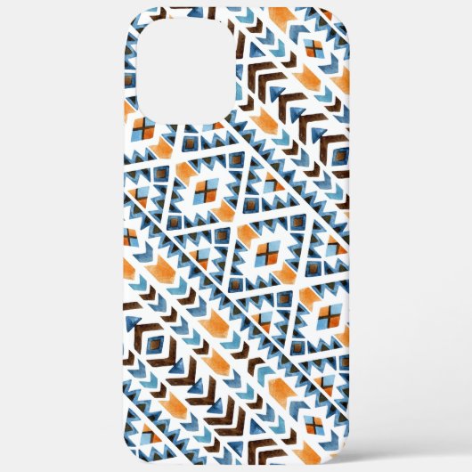 Cute waterverf aztec patroon Case-Mate iPhone case (Achterkant)
