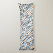 Cute waterverf aztec patroon lichaamskussen (Achterkant (Verticaal))