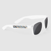 Cute waterverf aztec patroon zonnebrillen (Rechts)