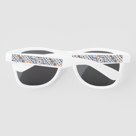 Cute waterverf aztec patroon zonnebrillen (Achterkant)