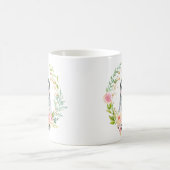 Cute Waterverf Baby Penguin Koffiemok (Center)