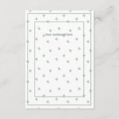 Cute Waterverf Beer Eenvoudig bedankt creditcard (Achterkant)