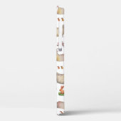 Cute Waterverf Boerderij Barn Animals Patroon Case-Mate iPhone Case (Achterkant / Links)