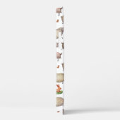 Cute Waterverf Boerderij Barn Animals Patroon Case-Mate iPhone Case (Achterkant / Rechts)