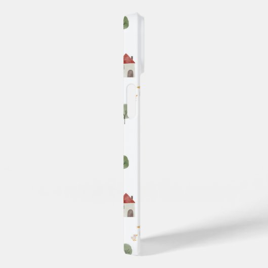 Cute Waterverf Boerderij Patroon Case-Mate iPhone Case (Achterkant / Rechts)