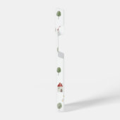 Cute Waterverf Boerderij Patroon iPhone Hoesje (Linkerkant)