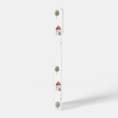 Cute Waterverf Boerderij Patroon iPhone Hoesje (Rechterkant)