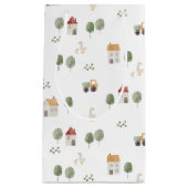 Cute Waterverf Boerderij Patroon Klein Cadeauzakje (Voorkant)