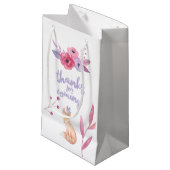 Cute Waterverf Boho Tribal Baby shower Hartelijk d Klein Cadeauzakje (Voorkant Gekanteld)