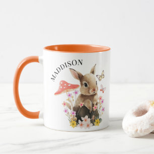 Cute Waterverf Bunny Mok