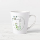 Cute Waterverf Cactus Mok Secret Santa Idea (Rechts)