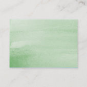 Cute Waterverf Cactus Moving Announcement Informatiekaartje (Achterkant)