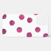 Cute Waterverf cirkels. Art Rounds Texture. Kleur Case-Mate iPhone Case (Achterkant (horizontaal))