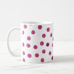Cute Waterverf cirkels. Art Rounds Texture. Kleur Koffiemok