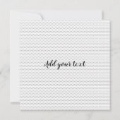 Cute Waterverf Corgi is een sterke kalligrafie Kaart (Achterkant)