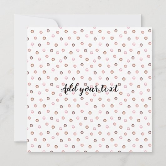 Cute Waterverf dachshund is een sterke kalligrafie Kaart (Achterkant)