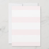 Cute Waterverf Dachshund Pink Floral Birthday Kaart (Achterkant)