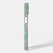 Cute Waterverf Deer Patroon Case-Mate iPhone Case (Achterkant / Rechts)