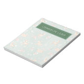 Cute Waterverf Deer Patroon Notitieblok (Linkerzijde)