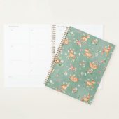 Cute Waterverf Deer Patroon Planner (Display)