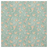 Cute Waterverf Deer Patroon Stof (Swatch)