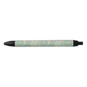 Cute Waterverf Deer Patroon Zwarte Inkt Pen (Voorkant)