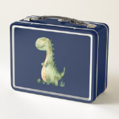 Cute Waterverf Dinosaur (Achterkant)