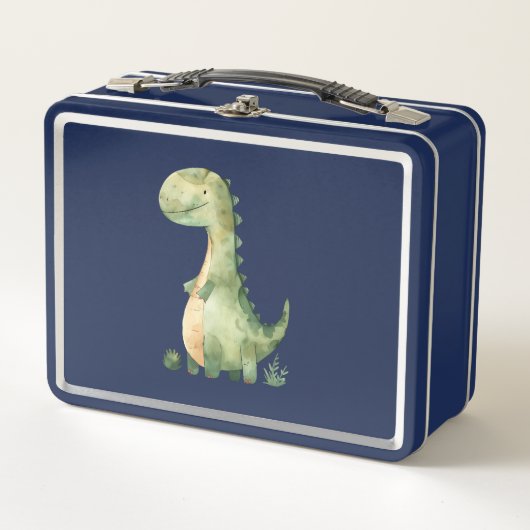 Cute Waterverf Dinosaur (Voorkant)