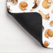 Cute Waterverf Dogs Illustrated Pattern Muismat (Hoek)